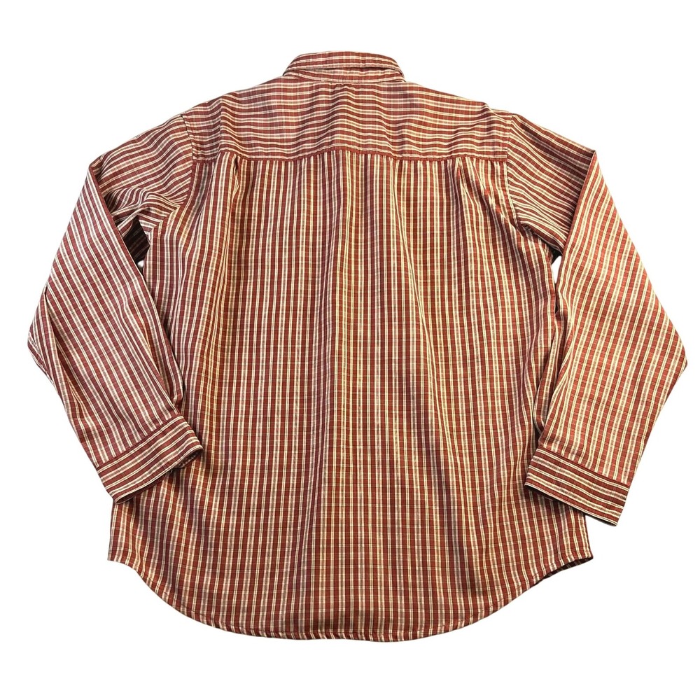 Outdoor Life Mens Large Clay Plaid Long Sleeve Mesh Lined Hiking Shirt - Picture 10 of 10